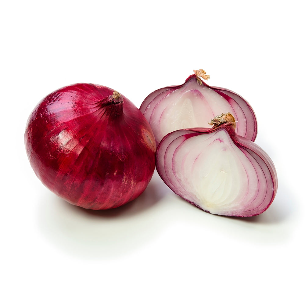 Cebolla cabezona Roja limpia